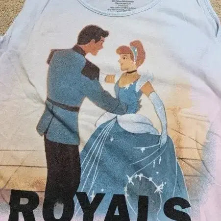 [BUNJANG] Disney Cinderella Pastel Tank Top / 디즈니 신데렐라 나시 M 사이즈