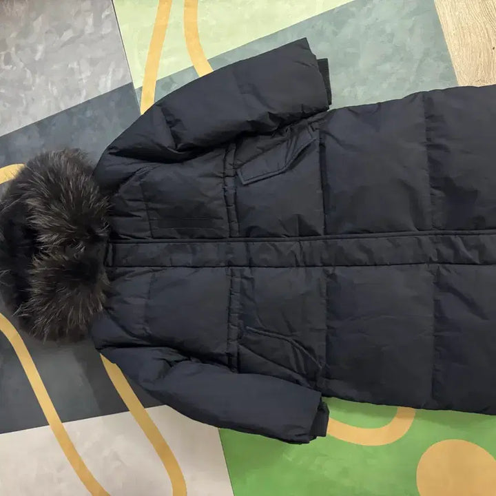 [BUNJANG] Beanpole Fox Fur Oversized Long Down Jacket / 빈폴폭스퍼오버핏롱패딩