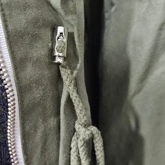 [BUNJANG] Egoist Vintage Khaki Field Vest 55 / 에고이스트 빈티지  카키 야상 조끼 55
