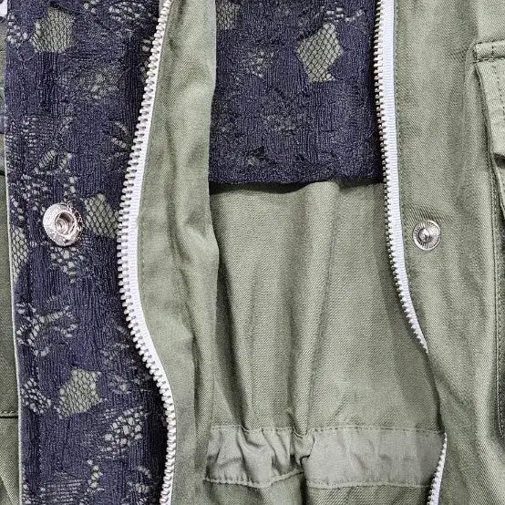 [BUNJANG] Egoist Vintage Khaki Field Vest 55 / 에고이스트 빈티지  카키 야상 조끼 55