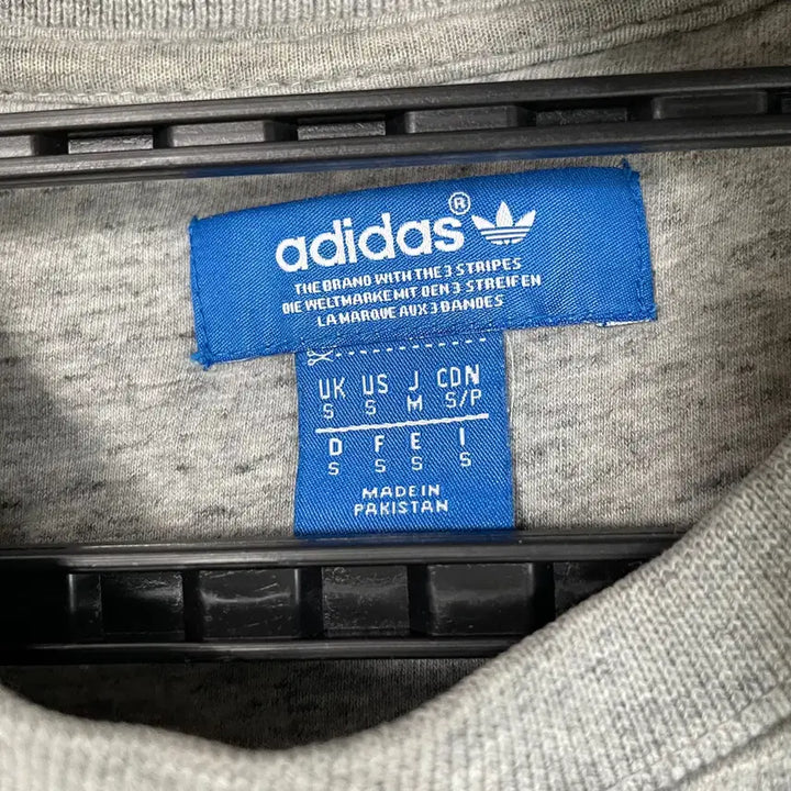 [BUNJANG] Adidas Round Neck Sweatshirt N.8474 / S 아디다스 라운드 맨투맨 N.8474