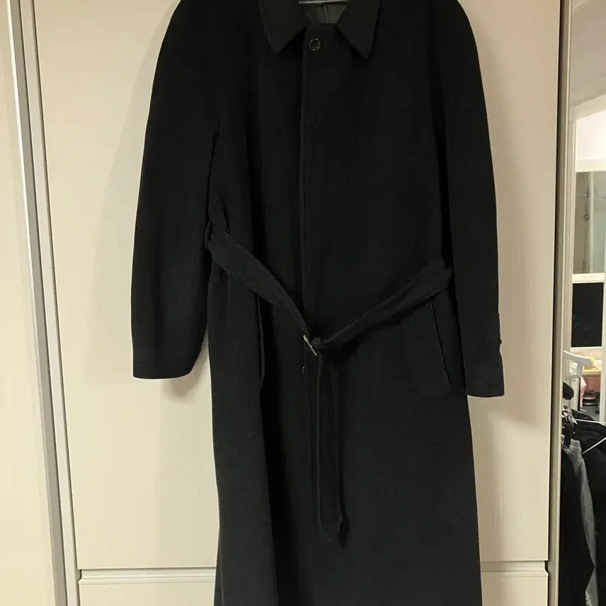 [BUNJANG] Armani Collezioni Charcoal Coat / 알마니 꼴레지오니 코트