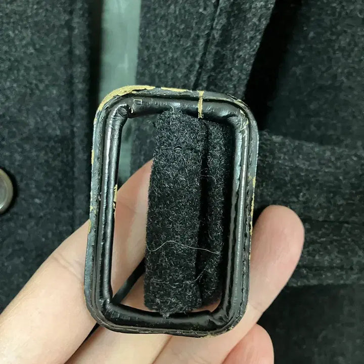 [BUNJANG] Armani Collezioni Charcoal Coat / 알마니 꼴레지오니 코트