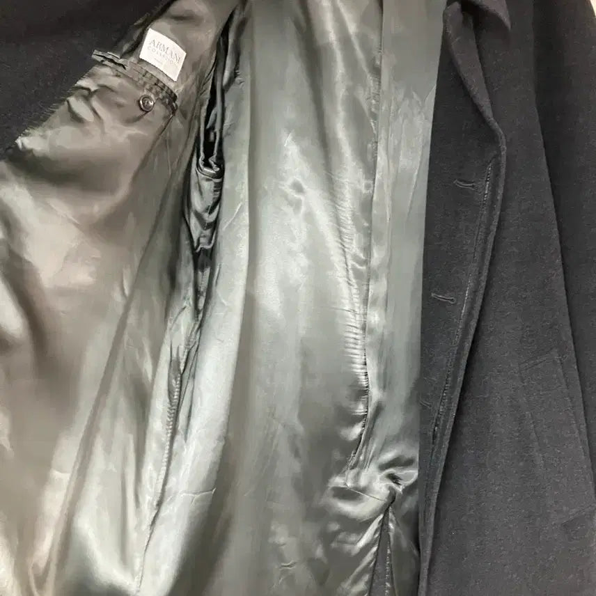 [BUNJANG] Armani Collezioni Charcoal Coat / 알마니 꼴레지오니 코트