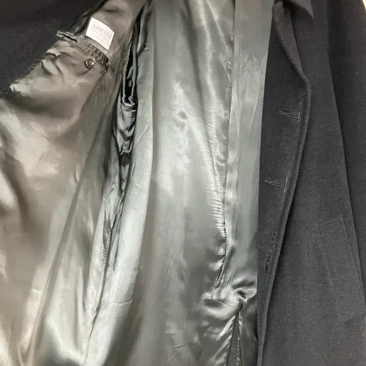 [BUNJANG] Armani Collezioni Charcoal Coat / 알마니 꼴레지오니 코트
