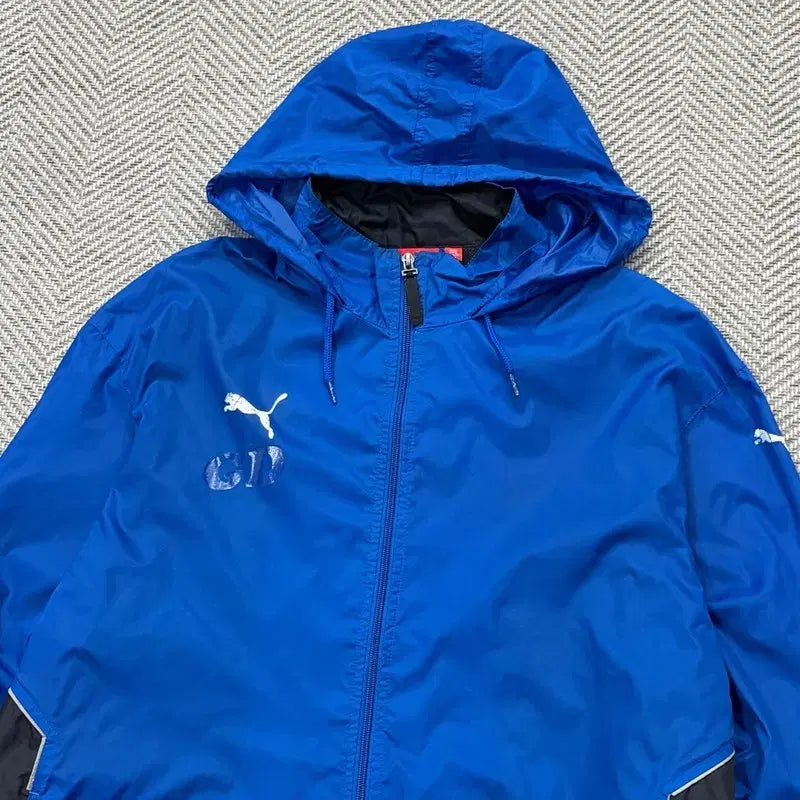 [BUNJANG] Puma Colorblock Hooded Windbreaker / 푸마 배색 후드 바람막이 v2149