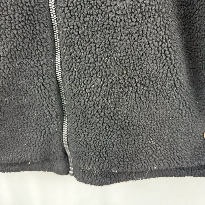 [BUNJANG] Jean-Michel Basquiat Fleece Zip-Up Jacket Black / 100) 장미쉘바스키아 양털 플리스 집업 자켓 블랙