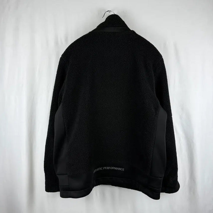[BUNJANG] Jean-Michel Basquiat Fleece Zip-Up Jacket Black / 100) 장미쉘바스키아 양털 플리스 집업 자켓 블랙