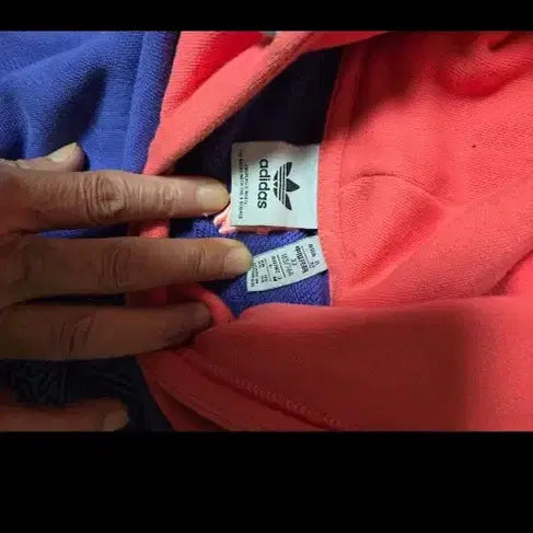 [BUNJANG] Adidas Hoodie and Shorts Set / 아디다스 후드티 반바지 세트 형광 포인트