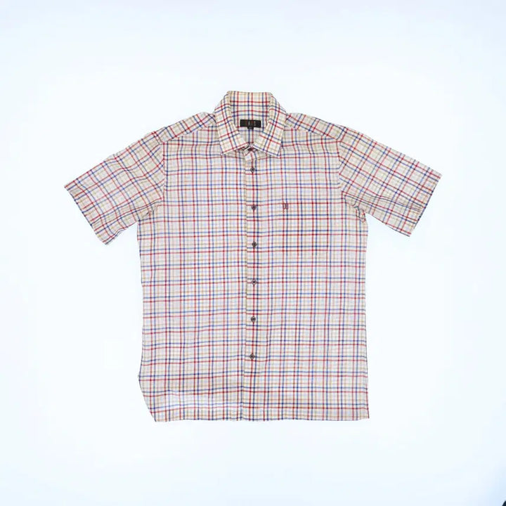 [SOLD OUT] 100 닥스 린넨 반팔셔츠 0316H1