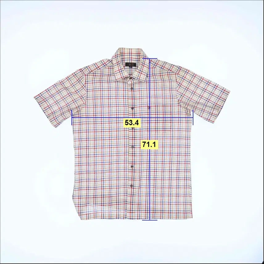 [SOLD OUT] 100 닥스 린넨 반팔셔츠 0316H1