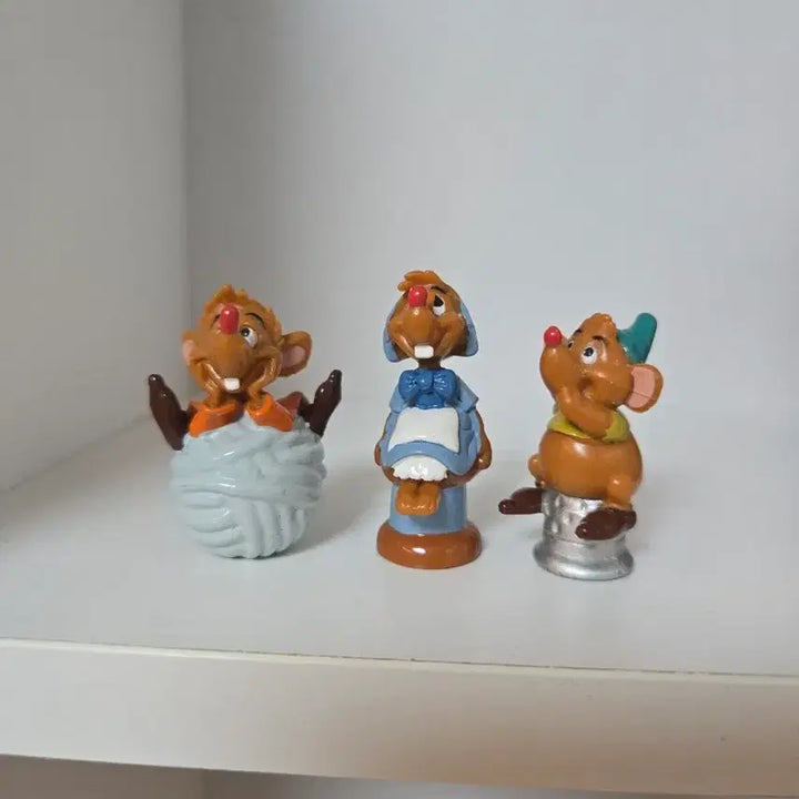 [BUNJANG] Disney Cinderella Jacques Gus Suzy Figure / 자크 거스 수지 피규어