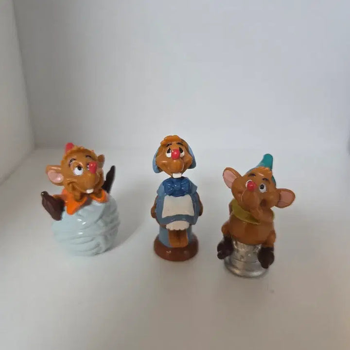 [BUNJANG] Disney Cinderella Jacques Gus Suzy Figure / 자크 거스 수지 피규어