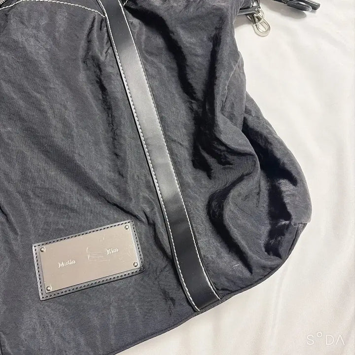[SOLD OUT] 마뗑킴 패브릭 쇼퍼백 블랙