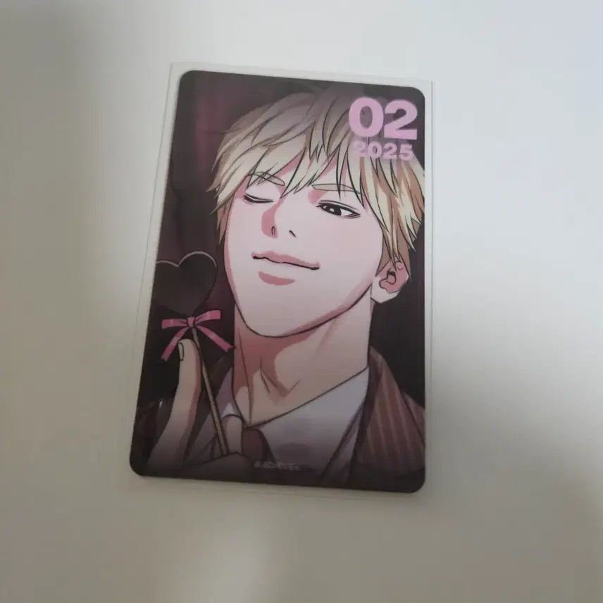 [BUNJANG] Lookism Ryuhei Calendar Card / 외모지상주의 류헤이 달력 카드