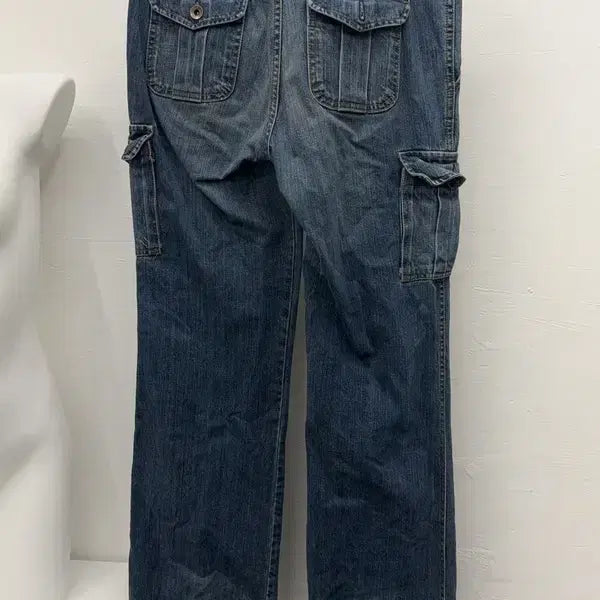 [BUNJANG] Y2K Corduroy Denim Pants / 코듀로이 포인트 Y2K 데님 팬츠