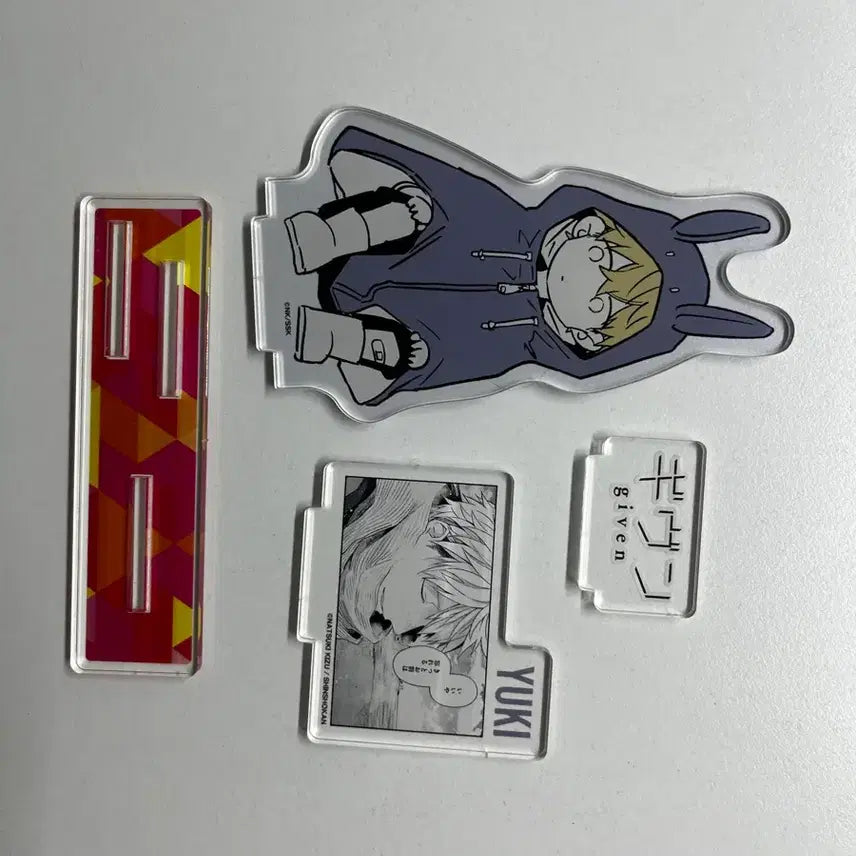 [BUNJANG] Given Yuki Acrylic Stand Set / Given 기븐 굿즈 아크릴 스탠드 세트 유키