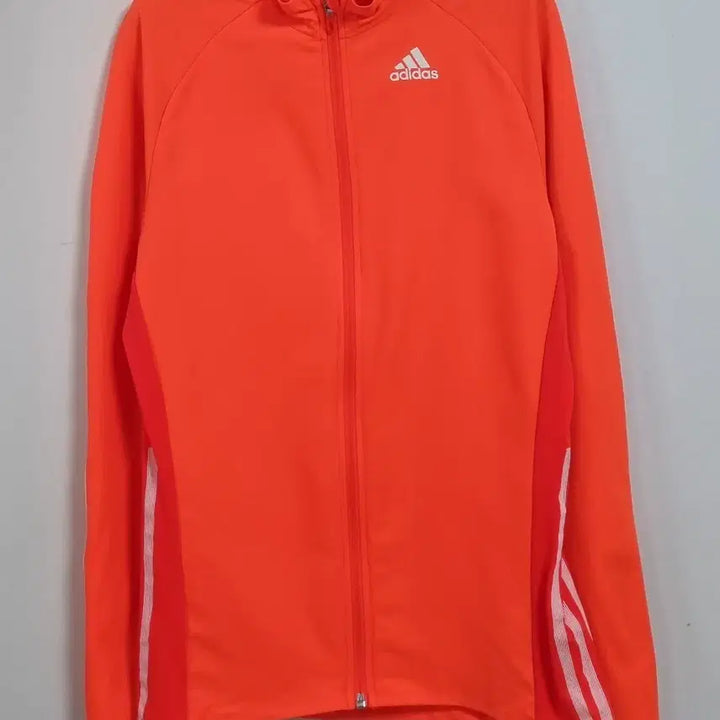 [BUNJANG] Adidas Adizero Neon Orange Functional Zip-up Jacket Women&