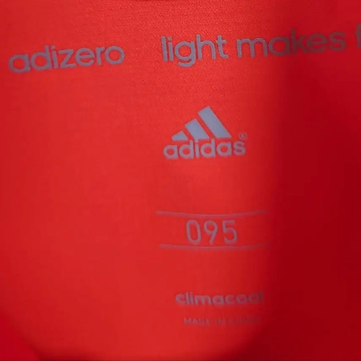 [BUNJANG] Adidas Adizero Neon Orange Functional Zip-up Jacket Women&