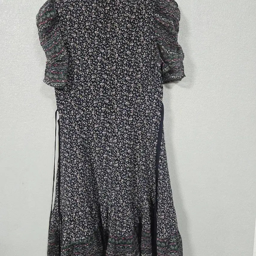 [BUNJANG] Plastic Island Floral Print Chiffon Mini Dress / 플라스틱아일랜드 잔꽃가라 쉬폰원피스 44