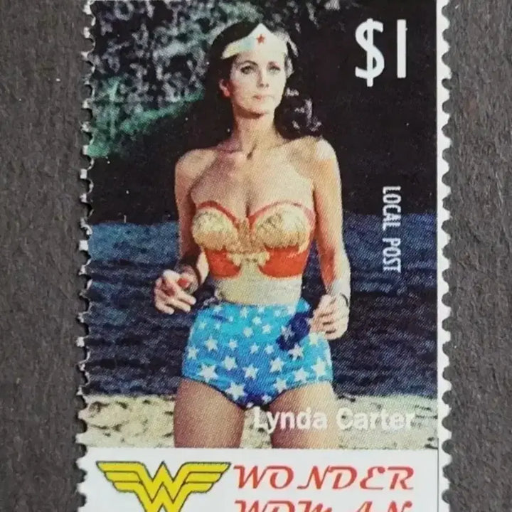 [BUNJANG] Wonder Woman Linda Carter Commemorative Stamp / (미국우표) 원더우먼 린다카터기념 우표Wonder Woman Linda
