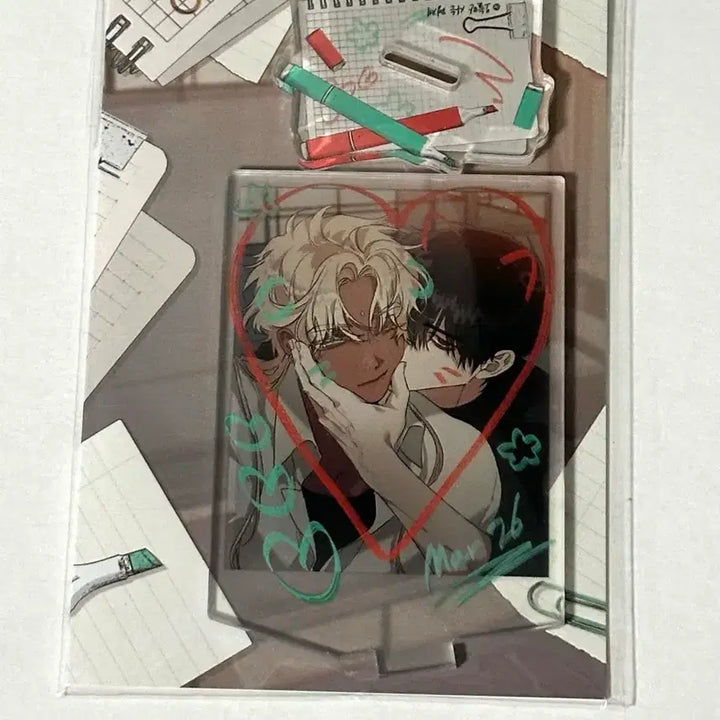 [SOLD OUT] 재이미샵 오사형 백야의 꽃길 신학기 대학 CC 아크릴 스탠드 미개봉