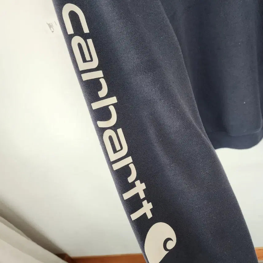 [BUNJANG] Carhartt Navy Hoodie / 칼하트 네이비 후드티