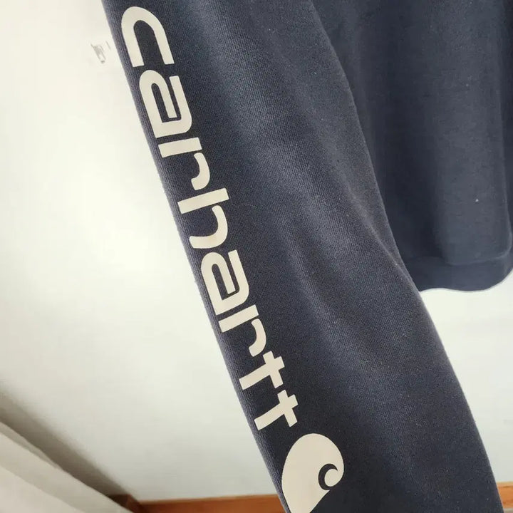 [BUNJANG] Carhartt Navy Hoodie / 칼하트 네이비 후드티