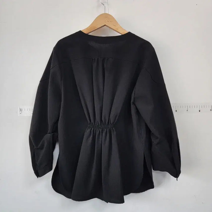 [BUNJANG] JJ RO Black Shirt Blouse / JJ RO 블랙 셔츠형 블라우스