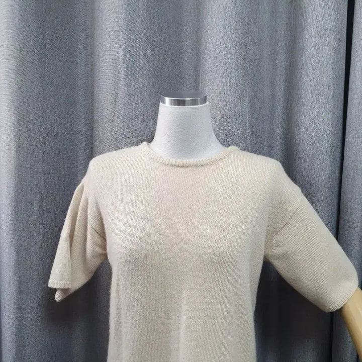 [BUNJANG] Cash Touch Soft Down Short Sleeve Knit / 캐시터치감 솜털반팔니트