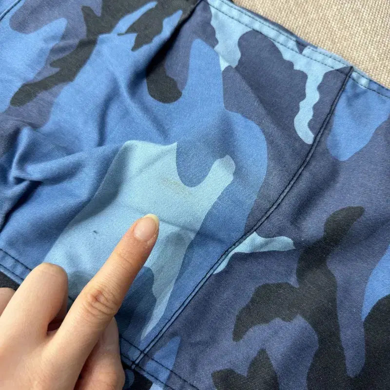 [BUNJANG] Rothco Military Blue Camo Cargo Pants / (28인치) 로스코 스트릿 밀리터리 블루 카모 카고팬츠 바지
