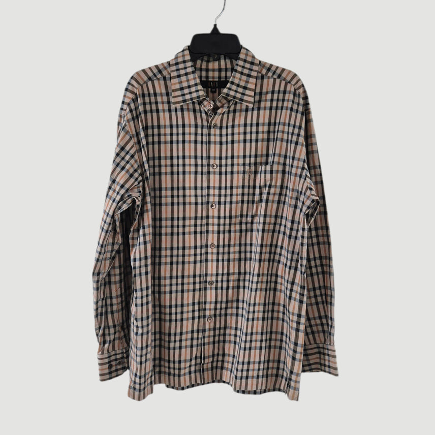 [SOLD OUT] [100~105]닥스 체크셔츠 긴팔