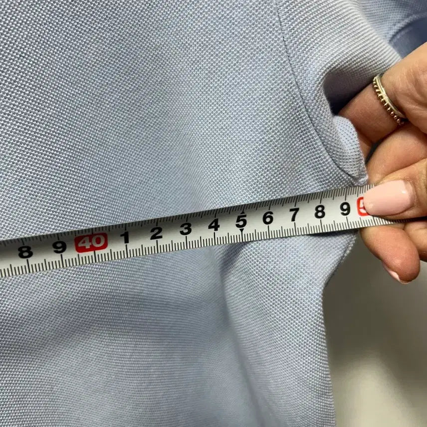 [BUNJANG] Nike Sky Blue Polo T-Shirt (Size S) / 나이키 하늘색 폴로 반팔티 S