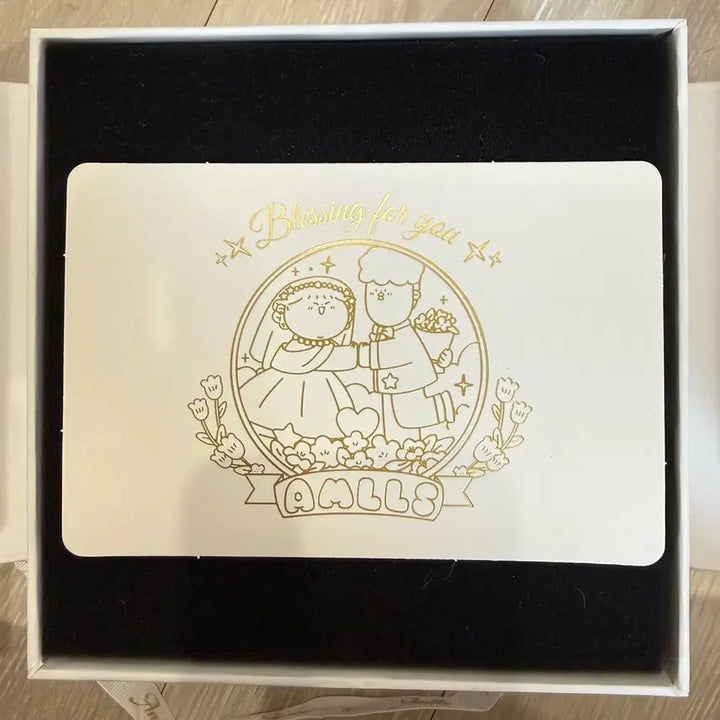[SOLD OUT] 정품 AMLLS 웨딩 기프트 박스 피규어