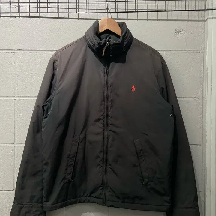 [BUNJANG] Polo Blouson Jacket Black / 폴로 블루종 자켓 블랙