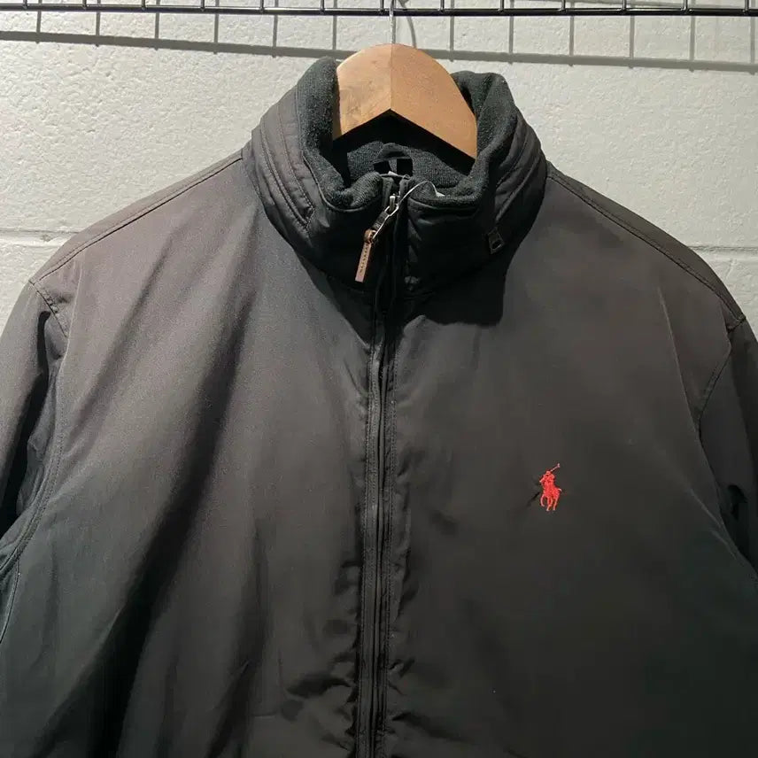 [BUNJANG] Polo Blouson Jacket Black / 폴로 블루종 자켓 블랙