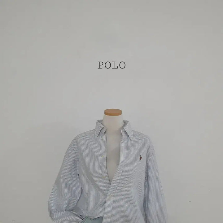 [BUNJANG] Polo Ralph Lauren Striped Oxford Shirt / No.26031712 폴로 랄프로렌 스트라이프 셔츠 옥스포드셔츠