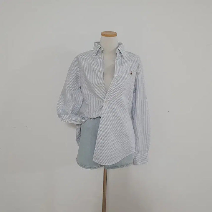 [BUNJANG] Polo Ralph Lauren Striped Oxford Shirt / No.26031712 폴로 랄프로렌 스트라이프 셔츠 옥스포드셔츠