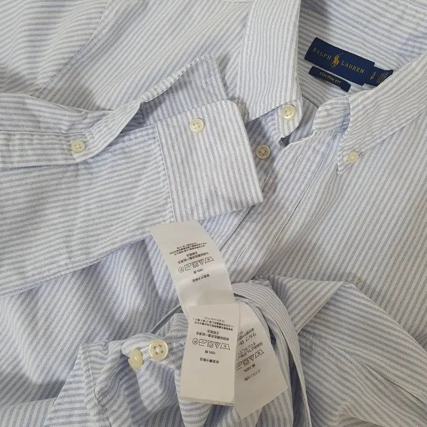 [BUNJANG] Polo Ralph Lauren Striped Oxford Shirt / No.26031712 폴로 랄프로렌 스트라이프 셔츠 옥스포드셔츠
