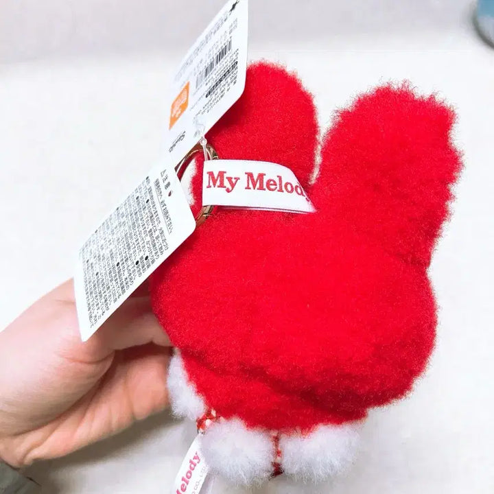 [BUNJANG] Sanrio My Melody Red Shopping Basket Mascot (Mako) / 나카지마 빨마 마코 마멜 장바구니 마코 마이멜로디 장바구니 마스코트