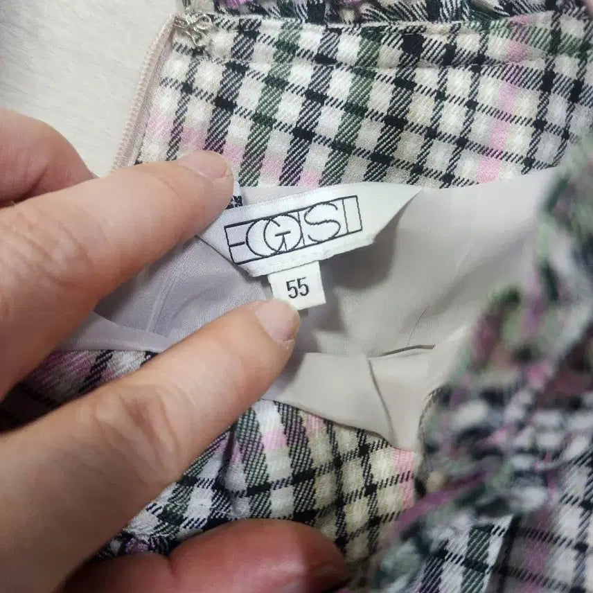 [BUNJANG] GGpx Check Pattern Midi Dress / ggpx원피스