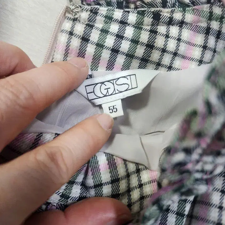 [BUNJANG] GGpx Check Pattern Midi Dress / ggpx원피스