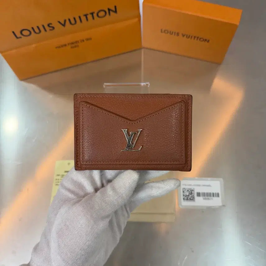 [BUNJANG] Louis Vuitton Lockme Silver Hardware Card Wallet / 루이비통 락미 은장 카드지갑