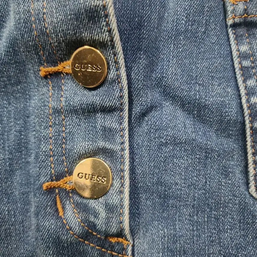 [BUNJANG] Guess Denim Pinafore Dress / 게스청원피스
