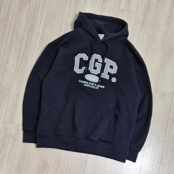 [BUNJANG] Code:Graphy Big Logo Hoodie / 코드그라피 빅로고 후드티