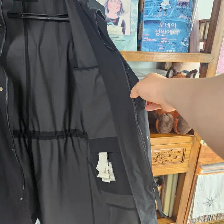 [BUNJANG] CP Company Pro-Tek Coat Jacket (Black) - Nylon 100% (Size 48) / 씨피 cp컴퍼니 프로텍 코트 자켓 팔아요 바람막이 나일론 100 48