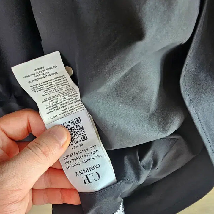 [BUNJANG] CP Company Pro-Tek Coat Jacket (Black) - Nylon 100% (Size 48) / 씨피 cp컴퍼니 프로텍 코트 자켓 팔아요 바람막이 나일론 100 48