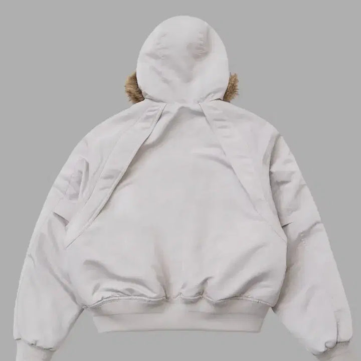[BUNJANG] The Museum Visitor Fur Hooded Jacket / 더뮤지엄비지터 퍼 후드 자켓 패딩