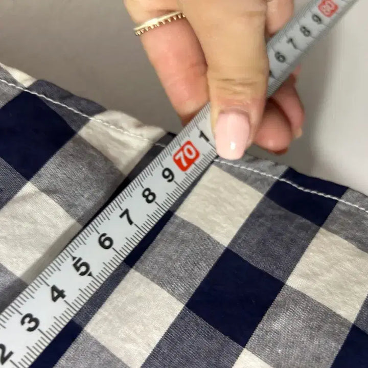[BUNJANG] Jill by Jill Stuart Plaid Print Shirt M / 질바이질스튜어트 체크 남방 프린팅 셔츠 M