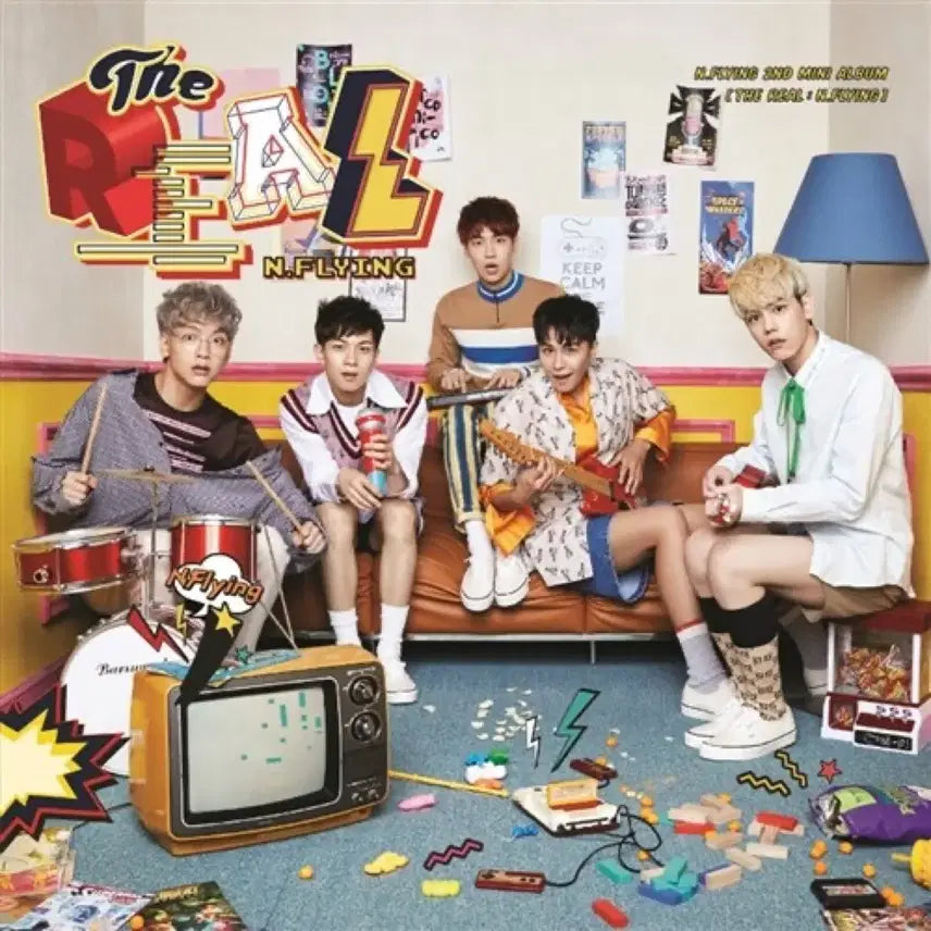 [BUNJANG] N.Flying The Real Signed Album / 엔플라잉 The real 진짜가 나타났다 비매 친필싸인앨범
